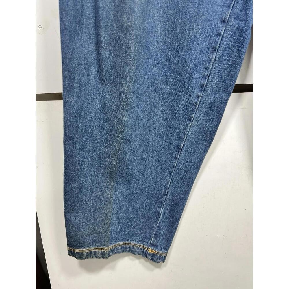VTG 80s Pacific Coast Highway PCH Denim Jeans Waist 36x32 Elastic Waist - Picture 5 of 9